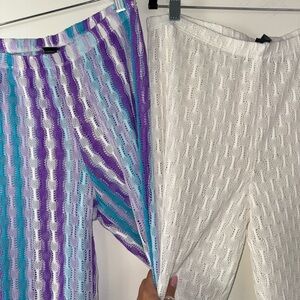 Beautiful Knit Pants in White